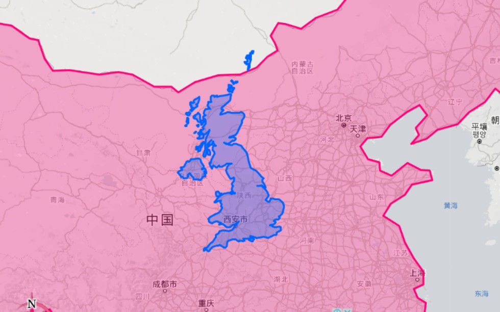 震惊!英国地图竟然长这样?哔哩哔哩bilibili