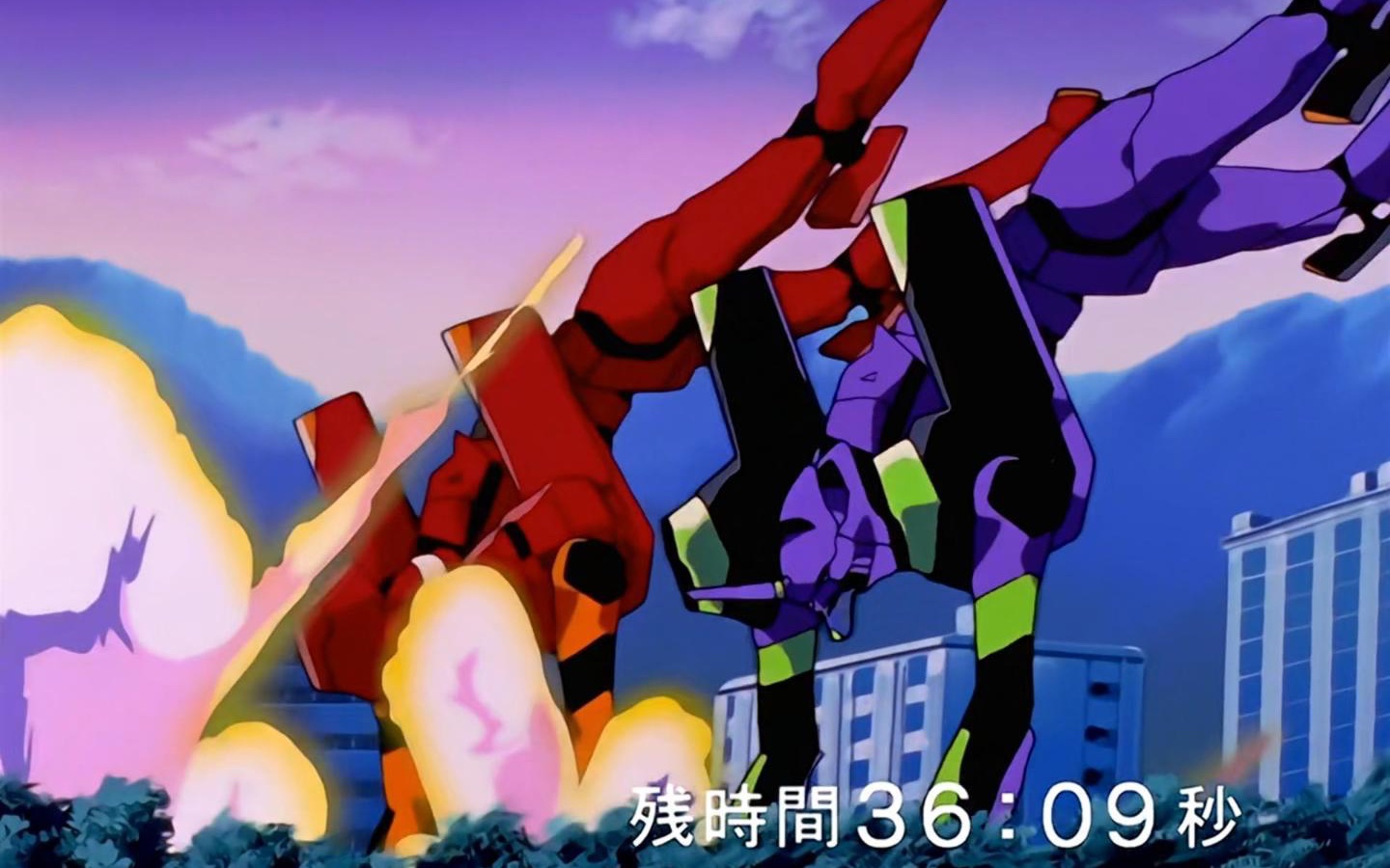 eva初号机&二号机旋转1小时