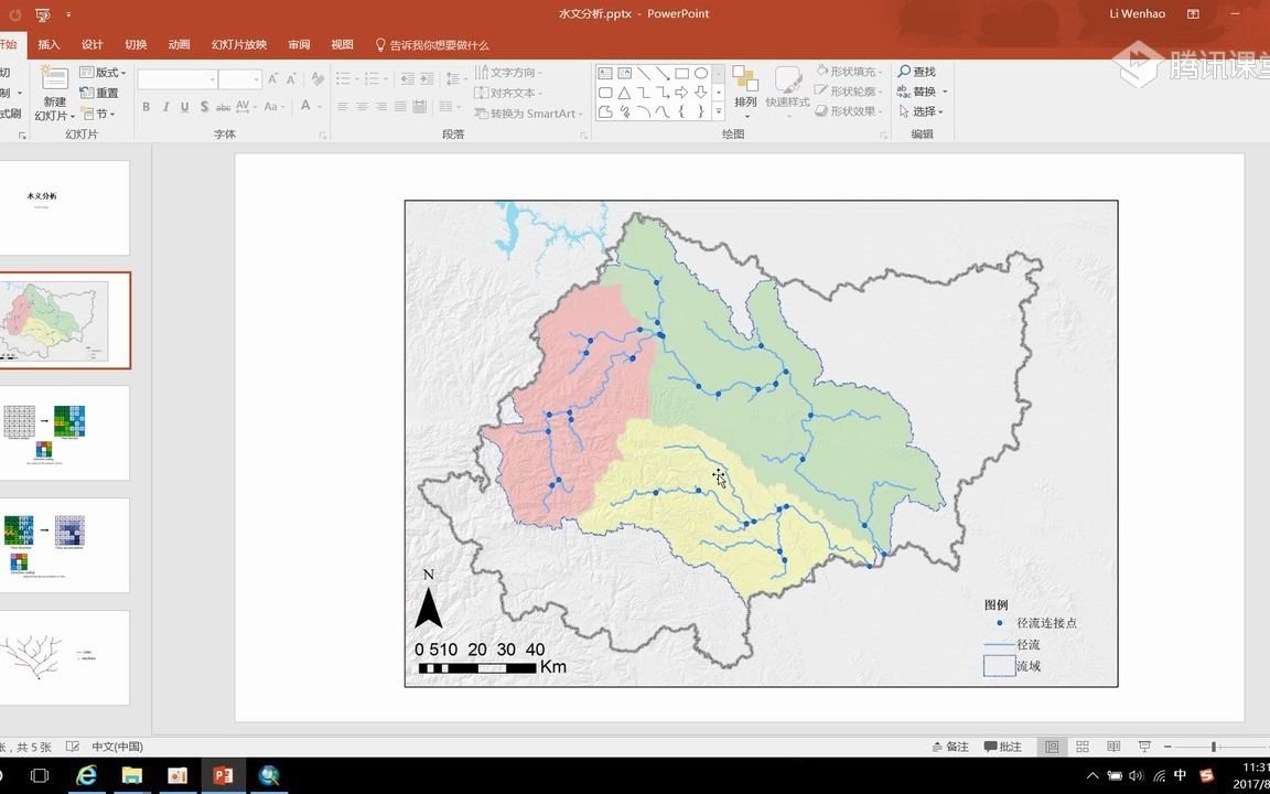 [图]大家一起学习啊，生态第二课，流域划分、径流模拟