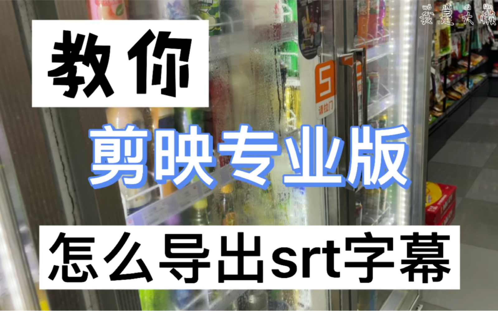 教你一招剪映专业版怎么导出srt字幕?怎么把剪映识别的srt字幕导出到pr finalcut!如何把剪映字幕导入pr finalcutPro?哔哩哔哩bilibili