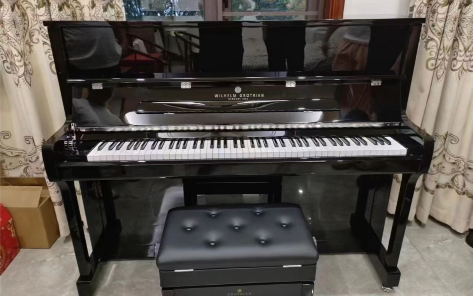 德国grotrian高天钢琴买家秀#莆田天音琴行#舒尔尼琴行全球顶级钢儋