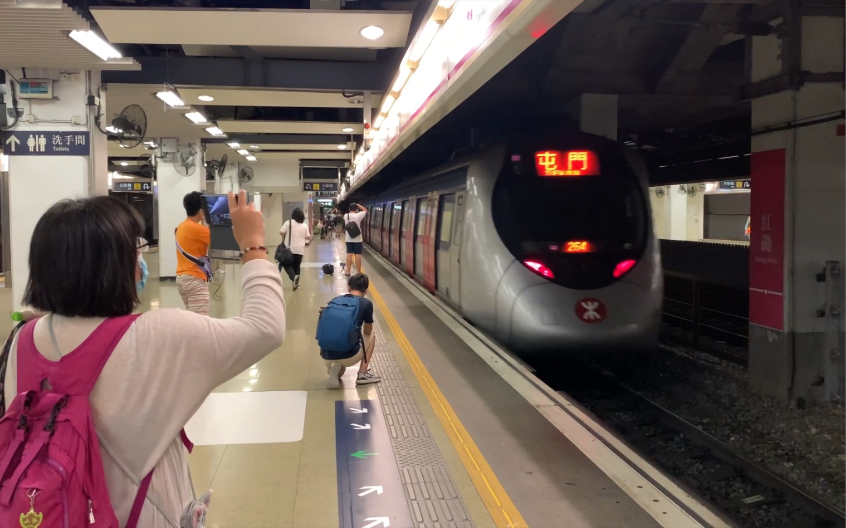 20210620 西铁线红磡站旧站台的最后一夜 (4) 大结局:全天列车运营