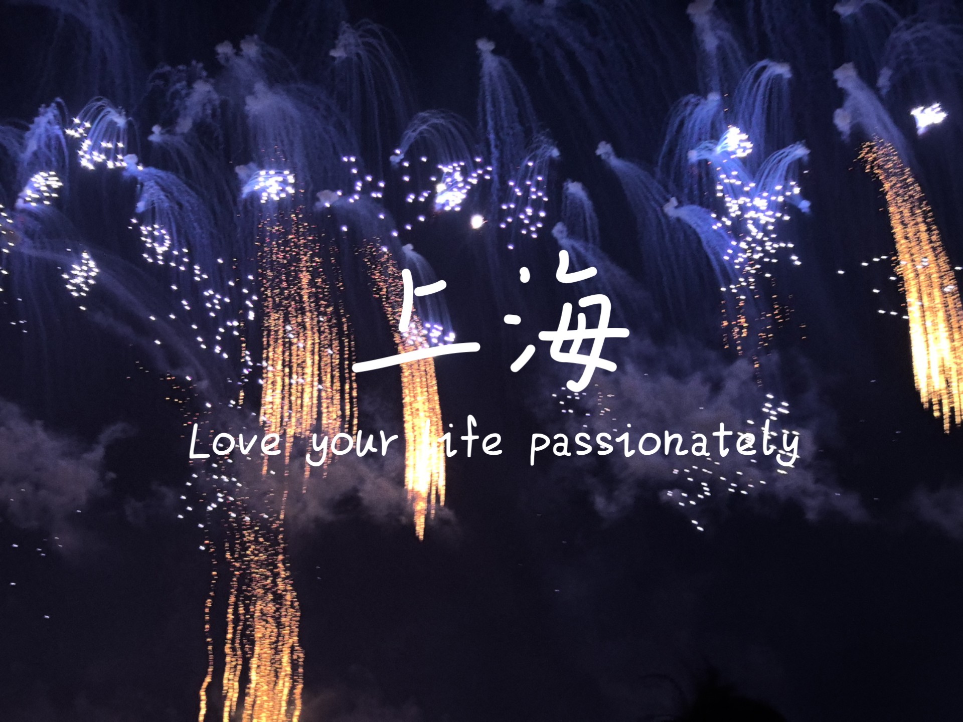 上海#金SHAF6#烟花秀