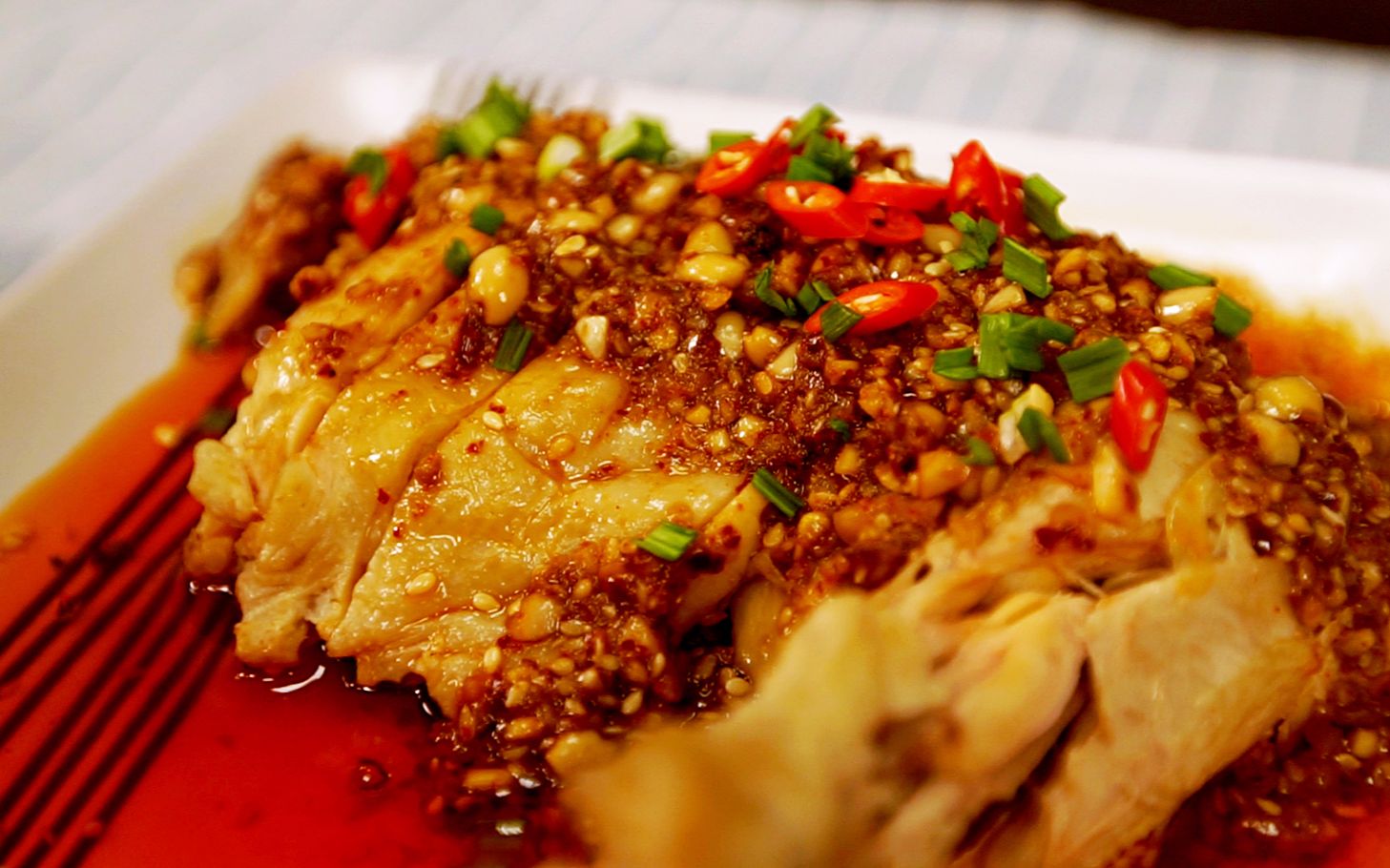 【秘制口水鸡】没吃过它的时候,我是不喜欢吃鸡的