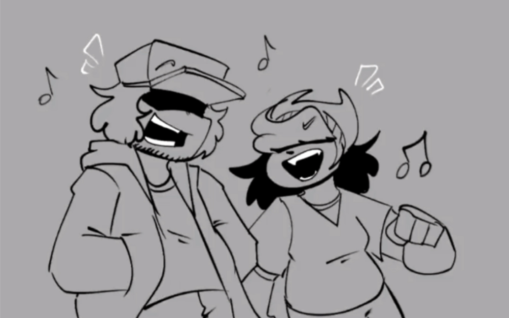 【fnf/garcello/annie/官方填词翻译】去吃麦当劳啦!