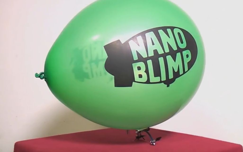 【KZ搬运】气球秒变飞艇?Nano Blimp小型气球遥控组件哔哩哔哩bilibili