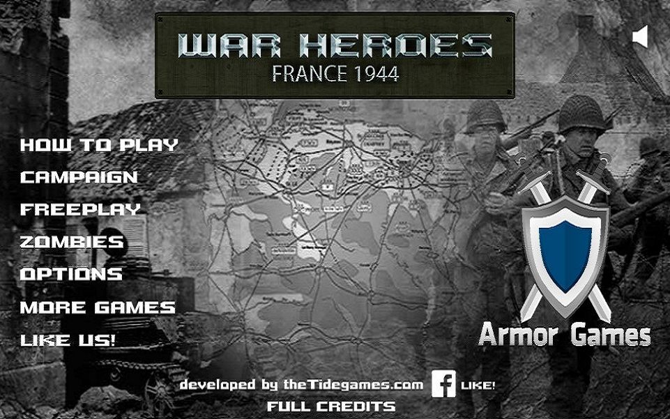 [图]【war heroes france 1944】盟军战争英雄全任务流程通关（包含僵尸模式和德军和苏军视角）