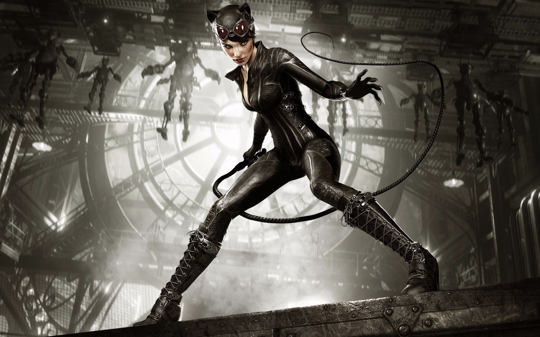 【红兜帽hd】蝙蝠侠阿卡姆骑士dlc阿卡姆轶事 猫女篇(猫女的复仇) 全