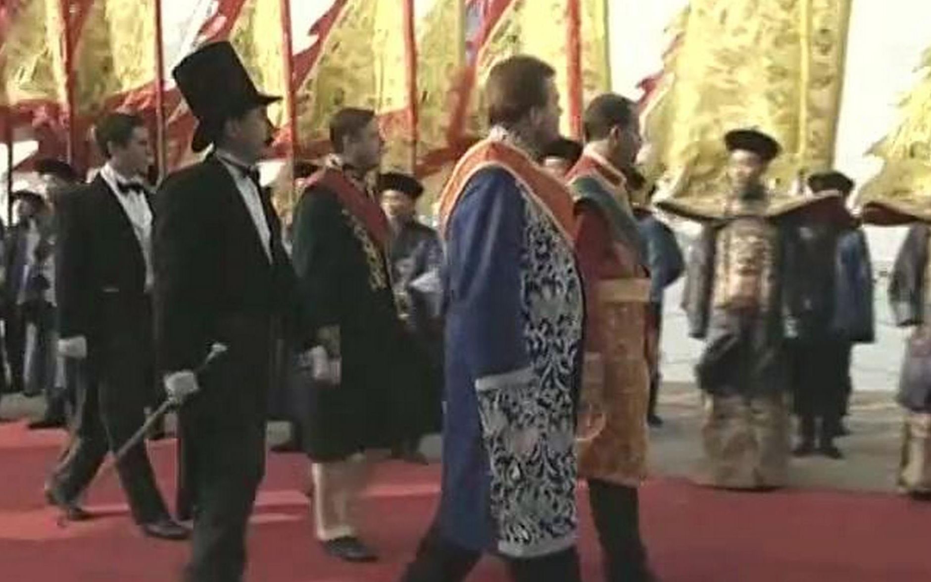 北洋水师阅兵，北洋军容整肃英法公使暗自点头，日本公使如临大敌_哔哩哔哩_bilibili