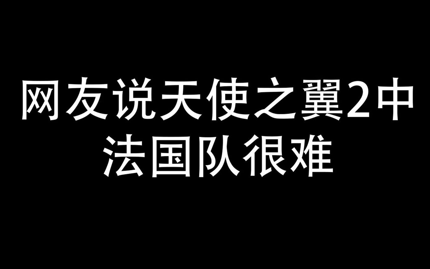 [图]网友说天使之翼2中法国队很难