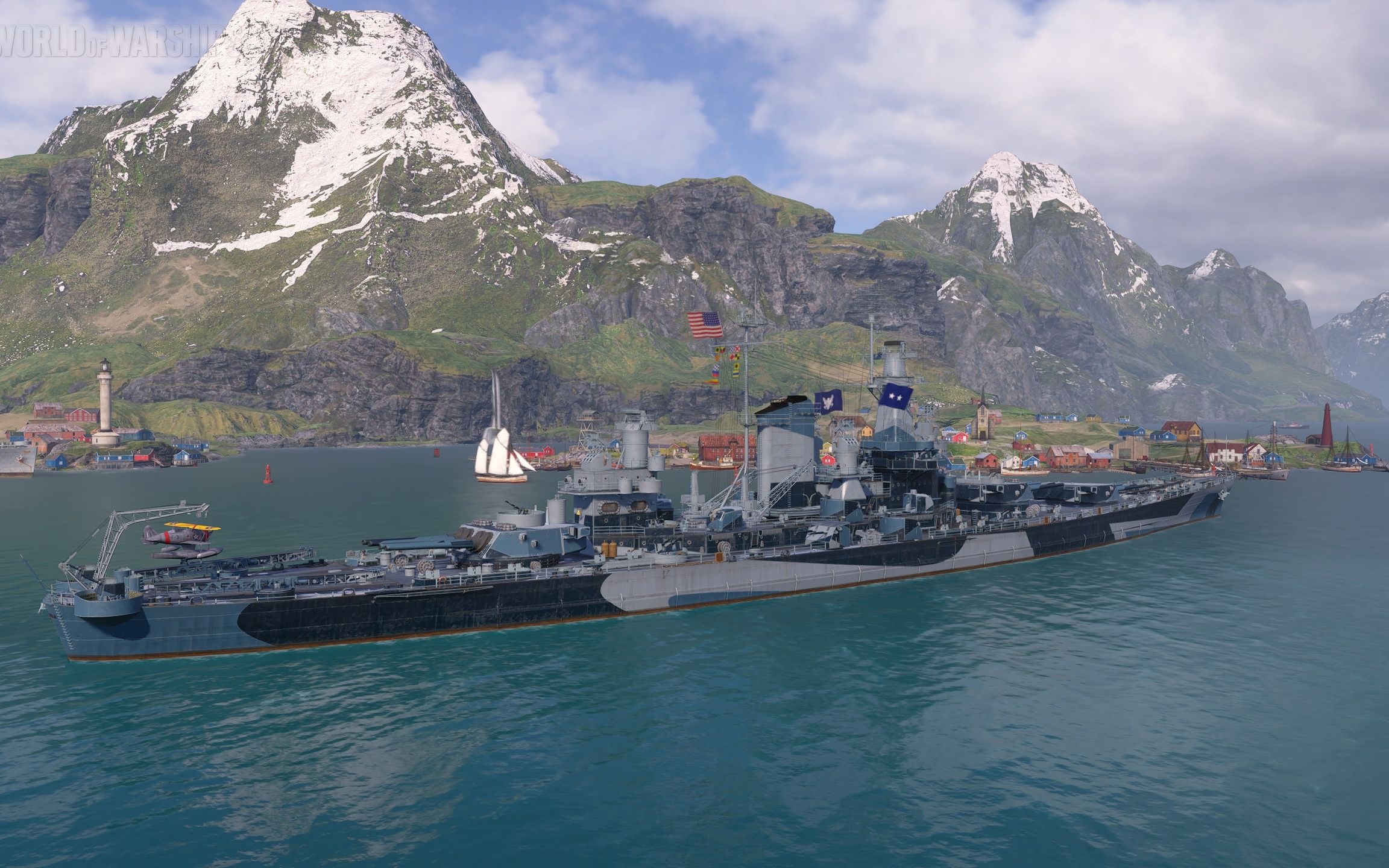 【墨师傅】美国金币战列舰7级-world of warships-佛罗里达florida
