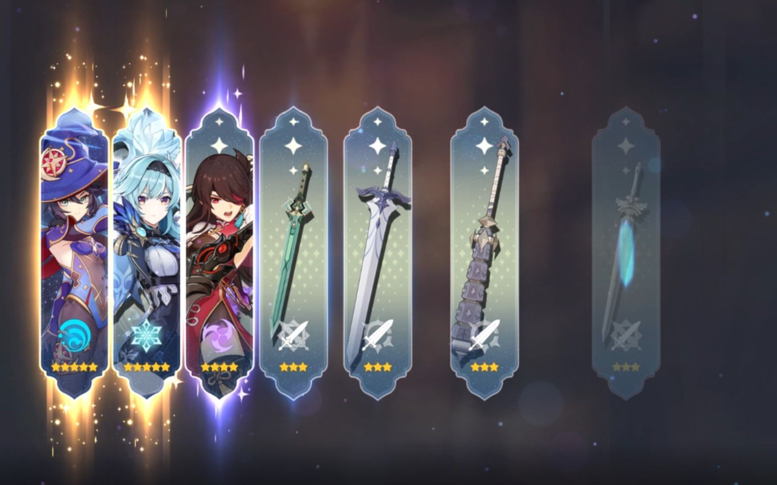 原神优菈卡池专武卡池抽卡