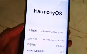 六年前的mate20pro的打断动画表现