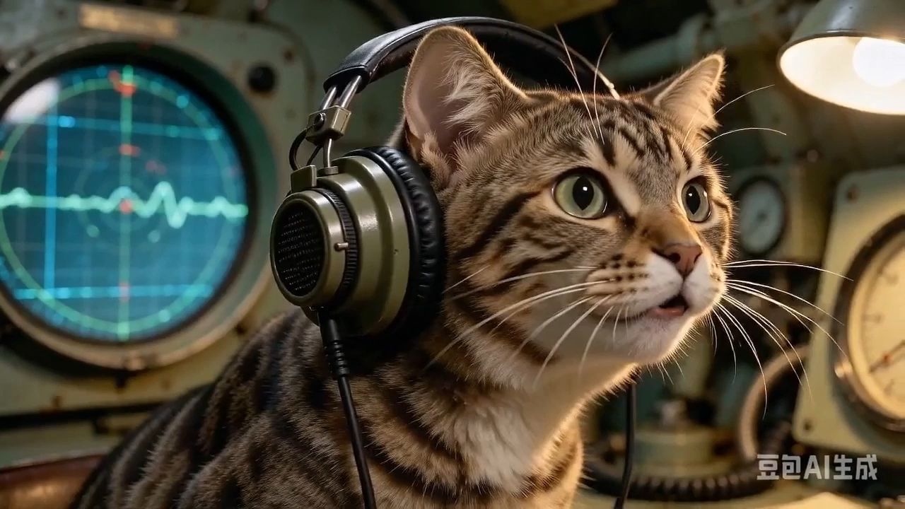 二战猫咪发射重型鱼雷击沉航空母舰，一发入魂