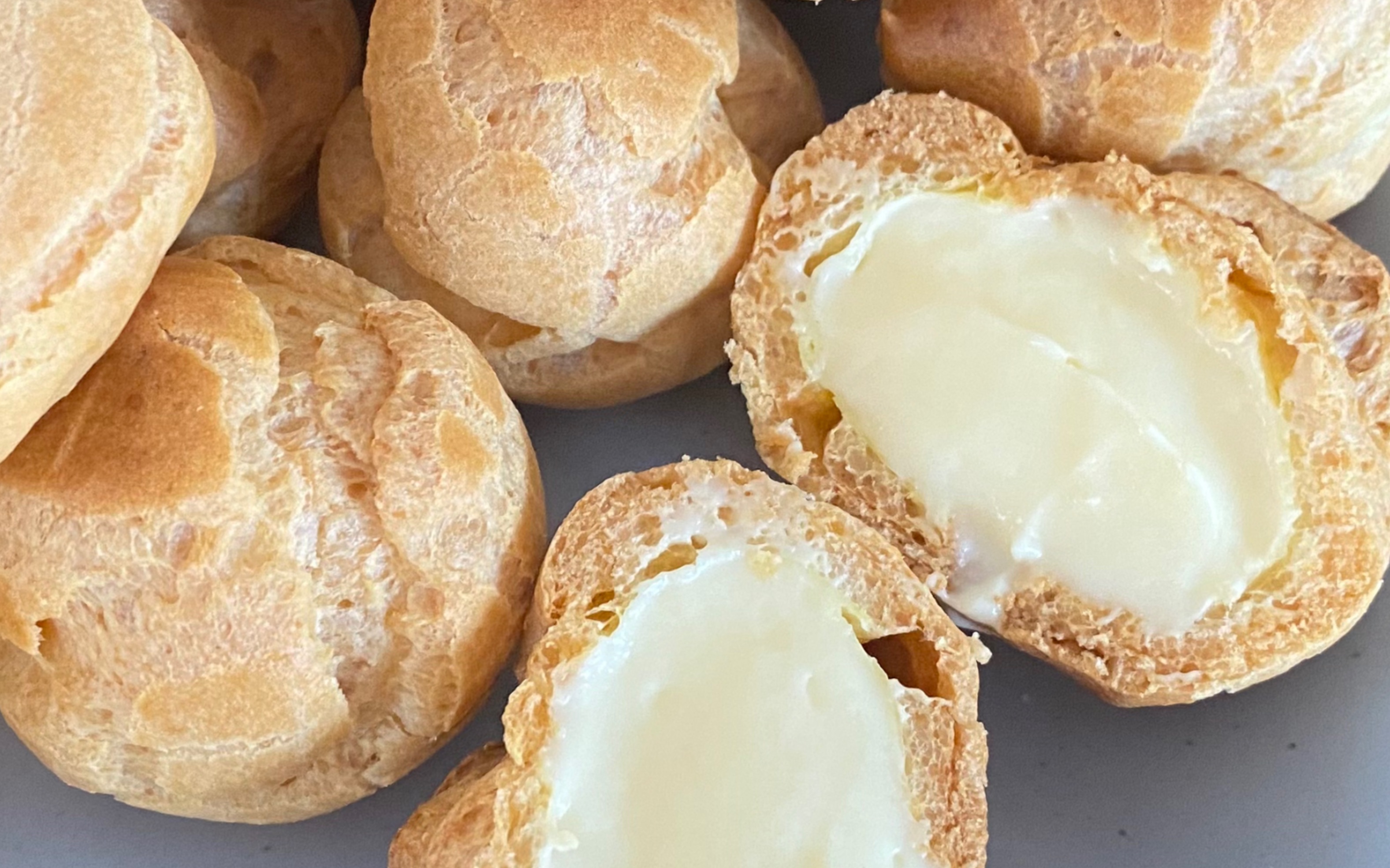 零失败!超级简单好吃的卡仕达泡芙 谁没吃过我都会伤心的ok?