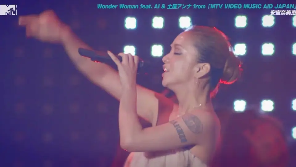 404】安室奈美恵Namie Amuro - Wonder Woman(MTV VIDEO MUSIC AID 