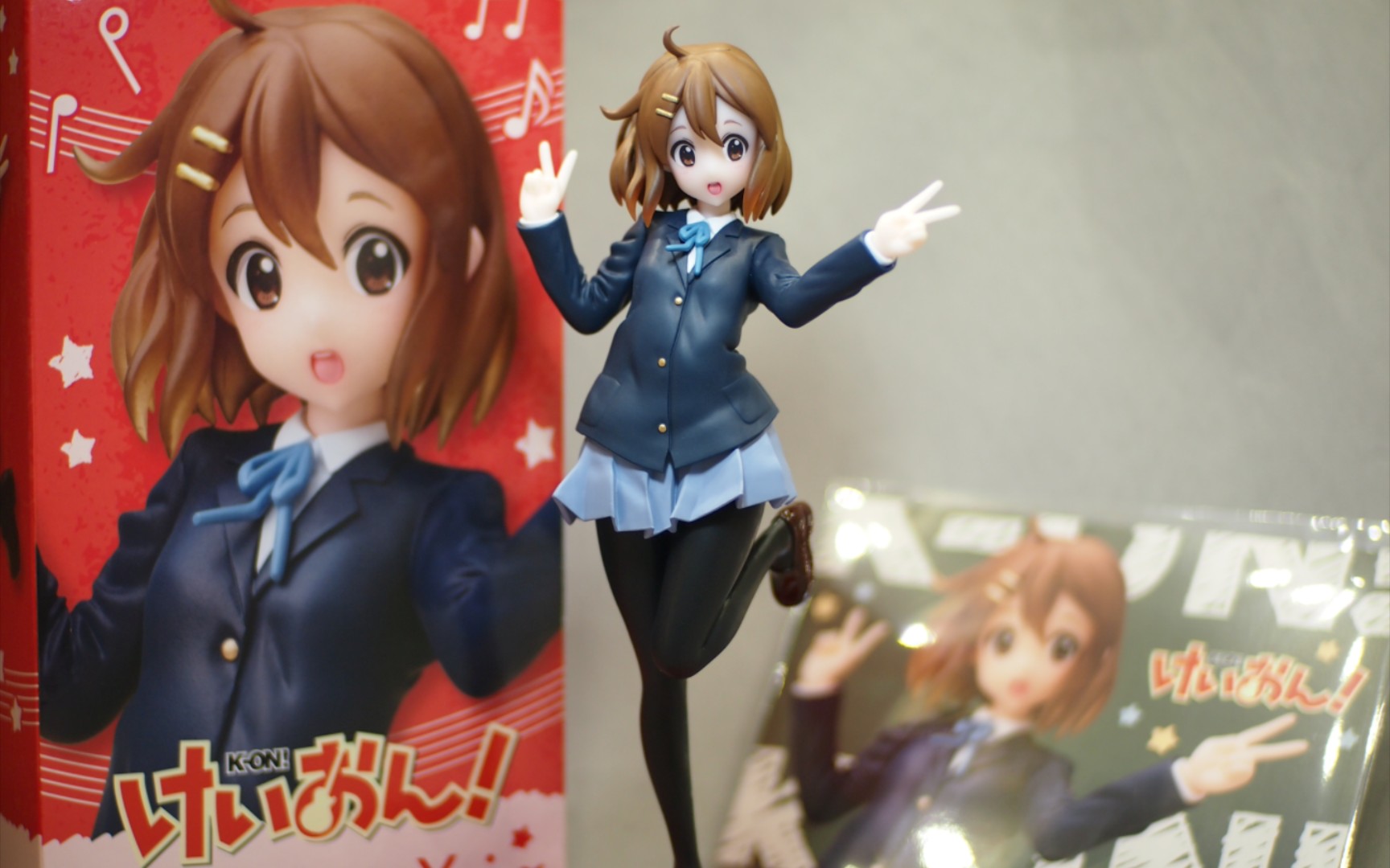 taito轻音少女coreful平泽唯景品手办开盒