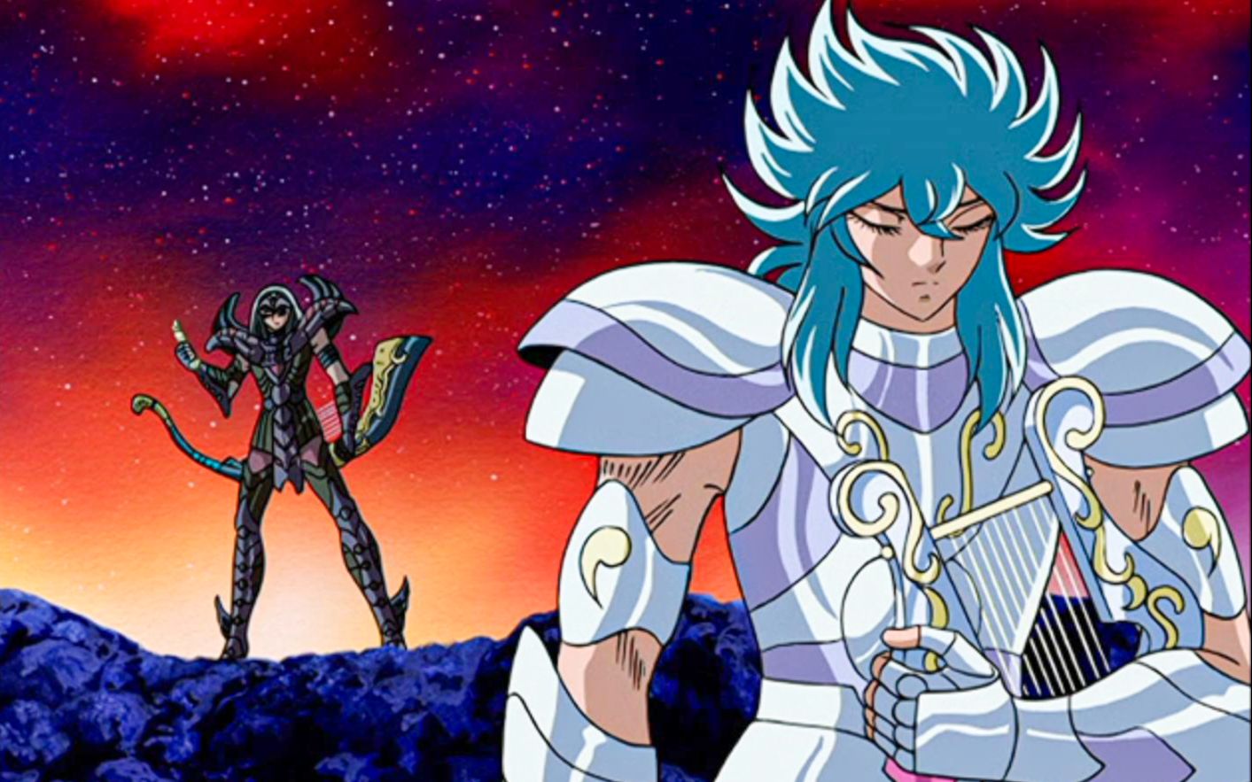 圣斗士冥王篇44:第八感奥路菲ko天兽星魔琴法拉奥,催泪爱情谢幕