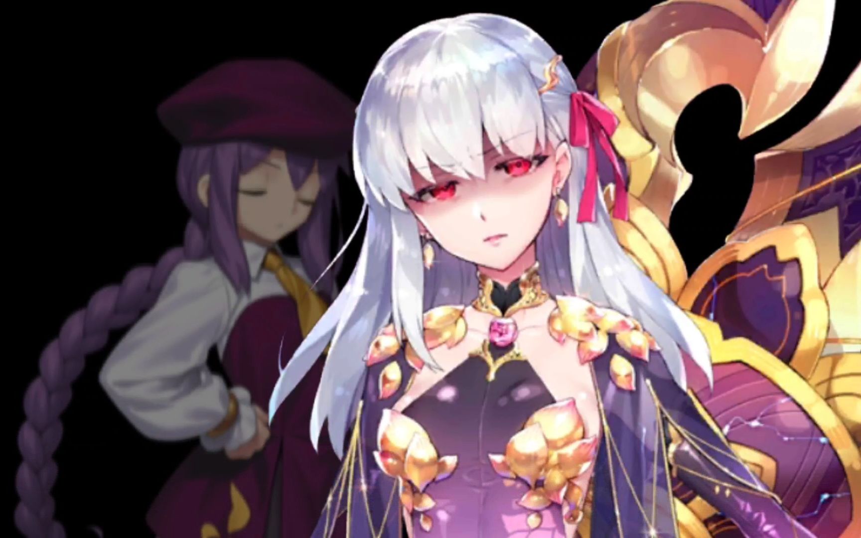 [fgo]奏章i剧情-伽摩偷吃再被紫苑打断 | 礼貌伽摩:你吗91