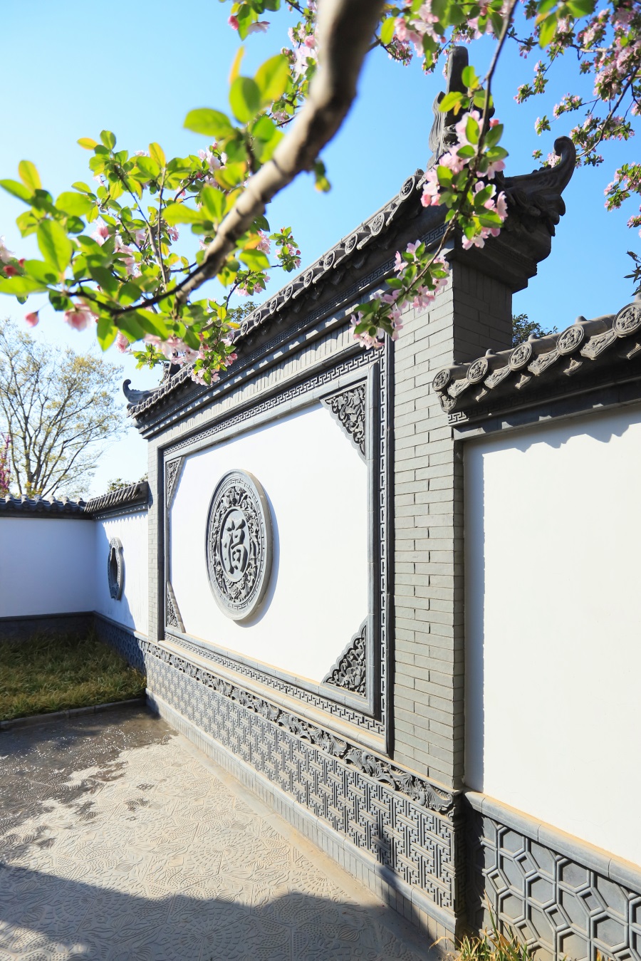 仿古砖雕砖雕影壁,让你的庭院颜值飙升