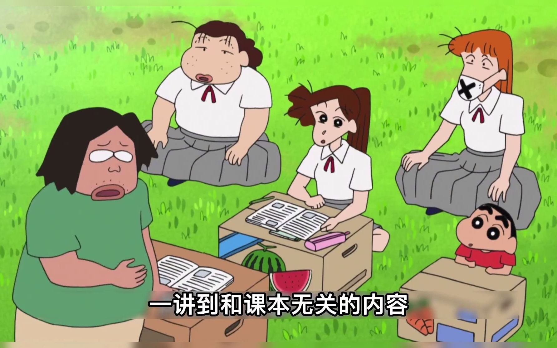 蜡笔小新:短指甲龙子病急乱投医,居然请四郎去当家教老师