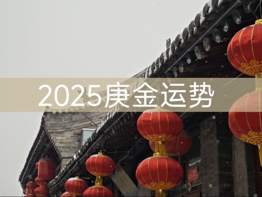 【八字】2025年庚金运势哔哩哔哩bilibili