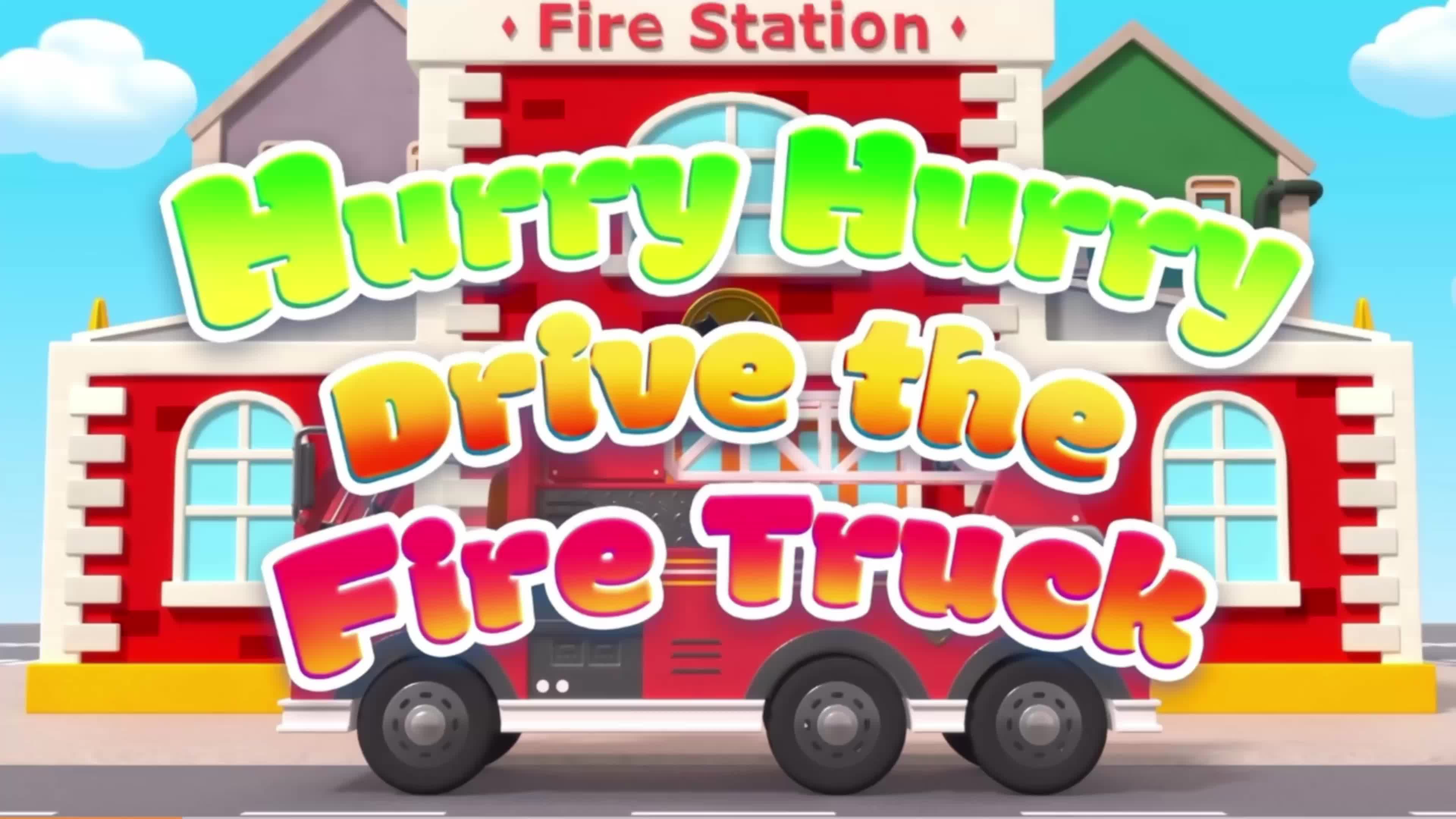 [图]【金宝儿歌】Hurry Hurry Drive the Fire Truck