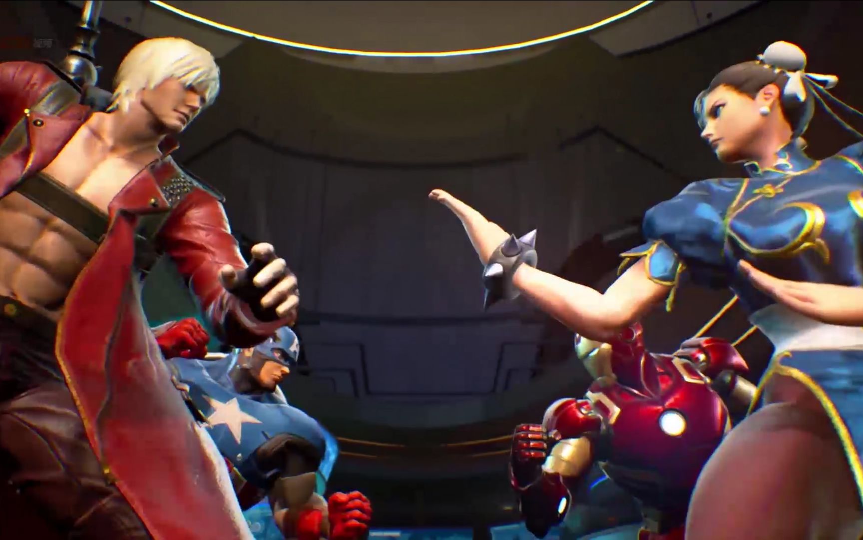 《漫威对卡普空 无限》故事预告:内战在即 春丽换脸