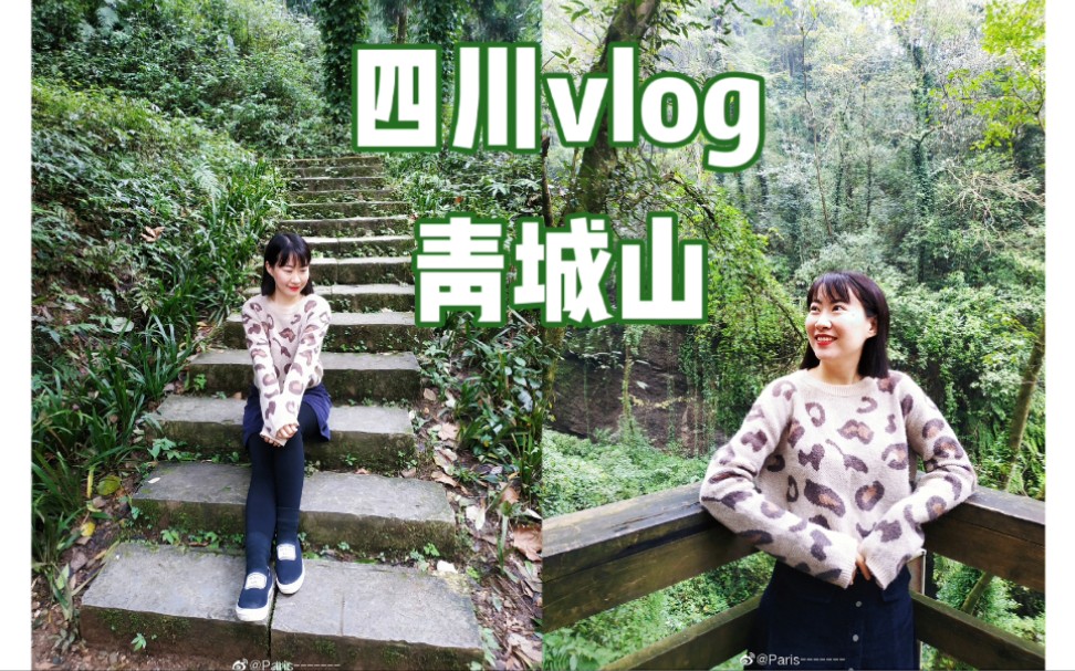 四川vlog04 ❤ 青城山|青城天下幽|中国四大道教名山之一|林木葱茏幽翠哔哩哔哩bilibili