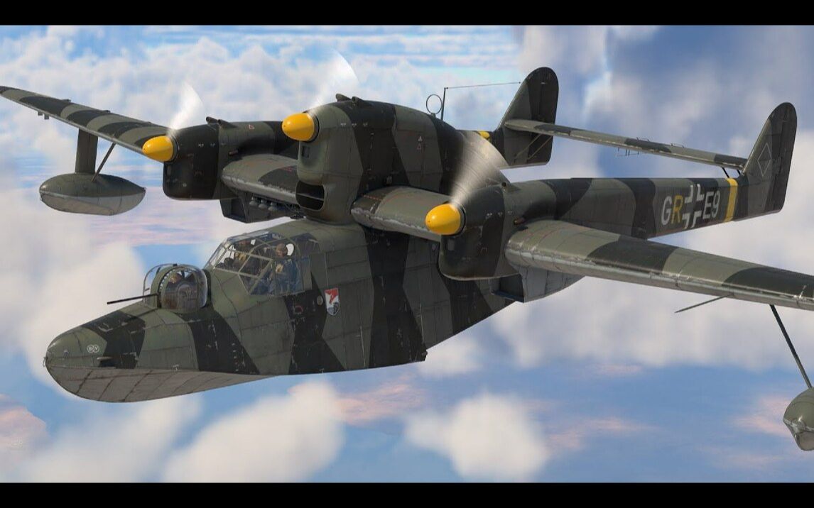 【战争雷霆】bv 138c-1 - "空中小炮艇" (bo time gaming)_哔哩哔哩_b