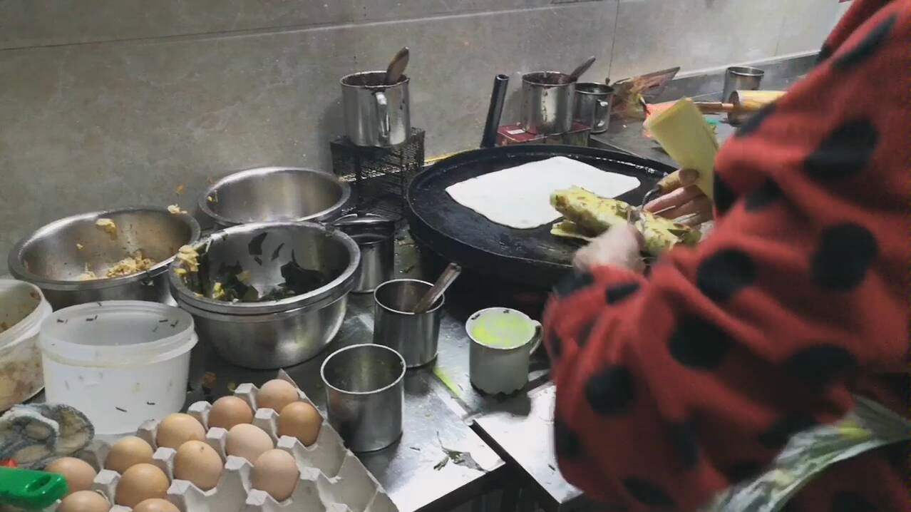 芜湖探店|安徽师范大学赭山校区老奶奶鸡蛋灌饼哔哩哔哩bilibili