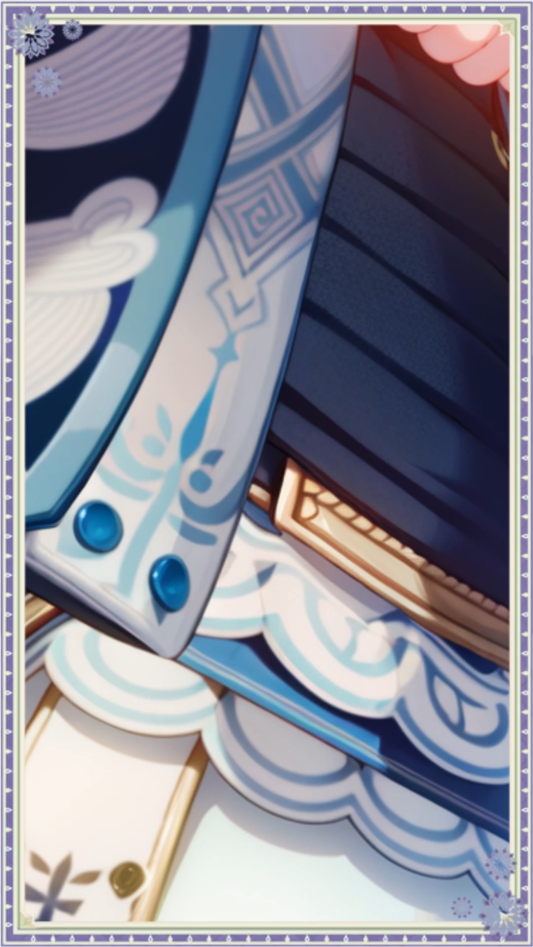 黑发紫瞳狐狸厨_的专属原神风格形象来啦