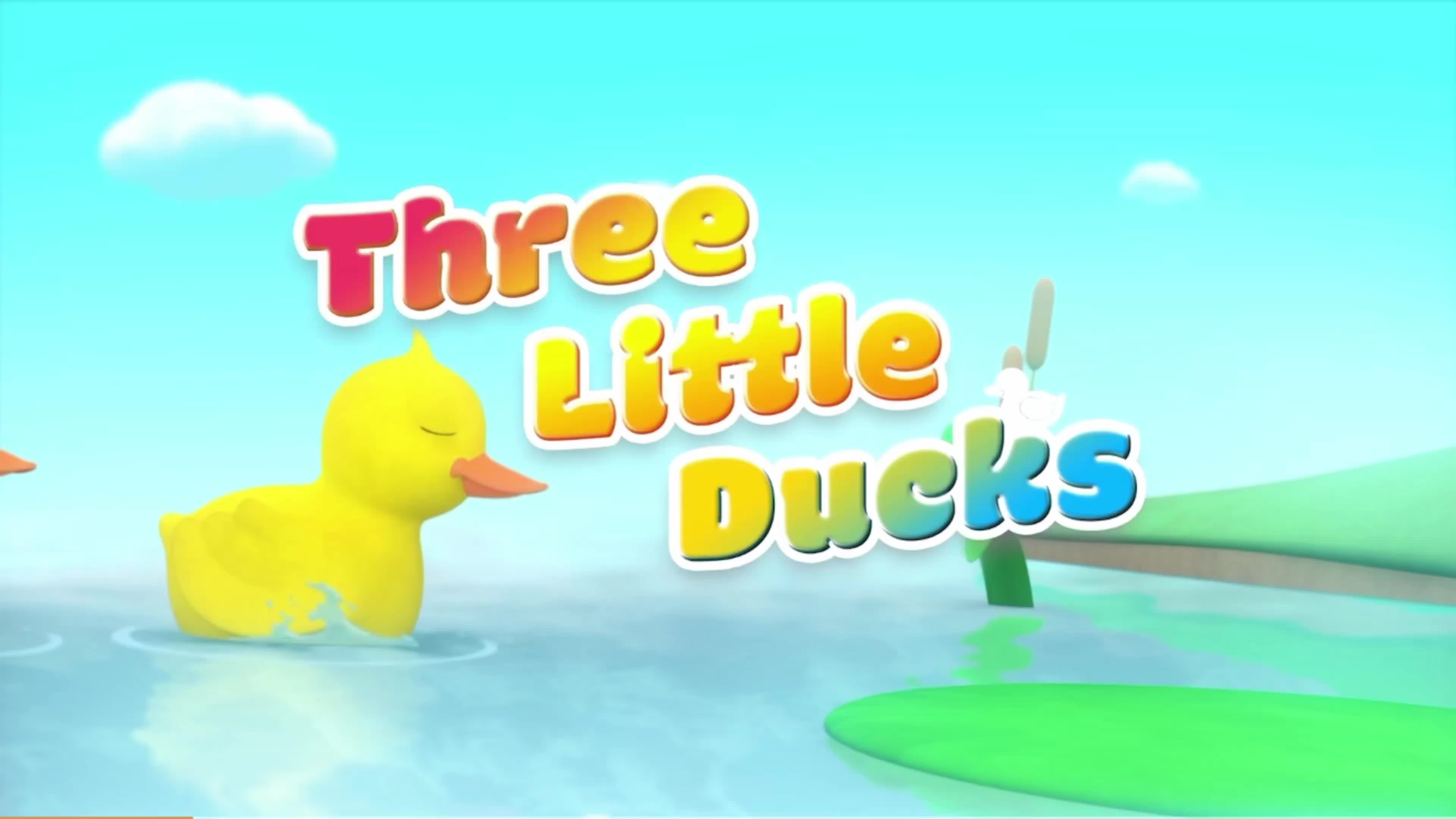 [图]【金宝儿歌】Three Little Ducks