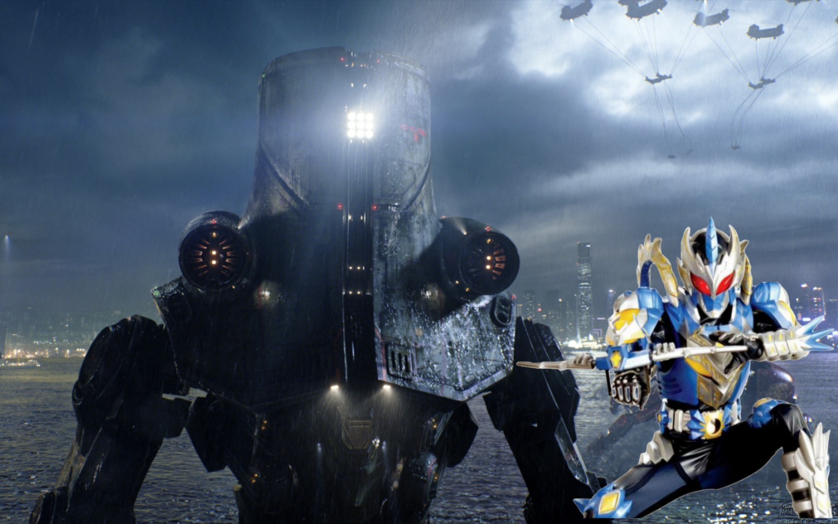 [4k]环太平洋但铠甲勇士