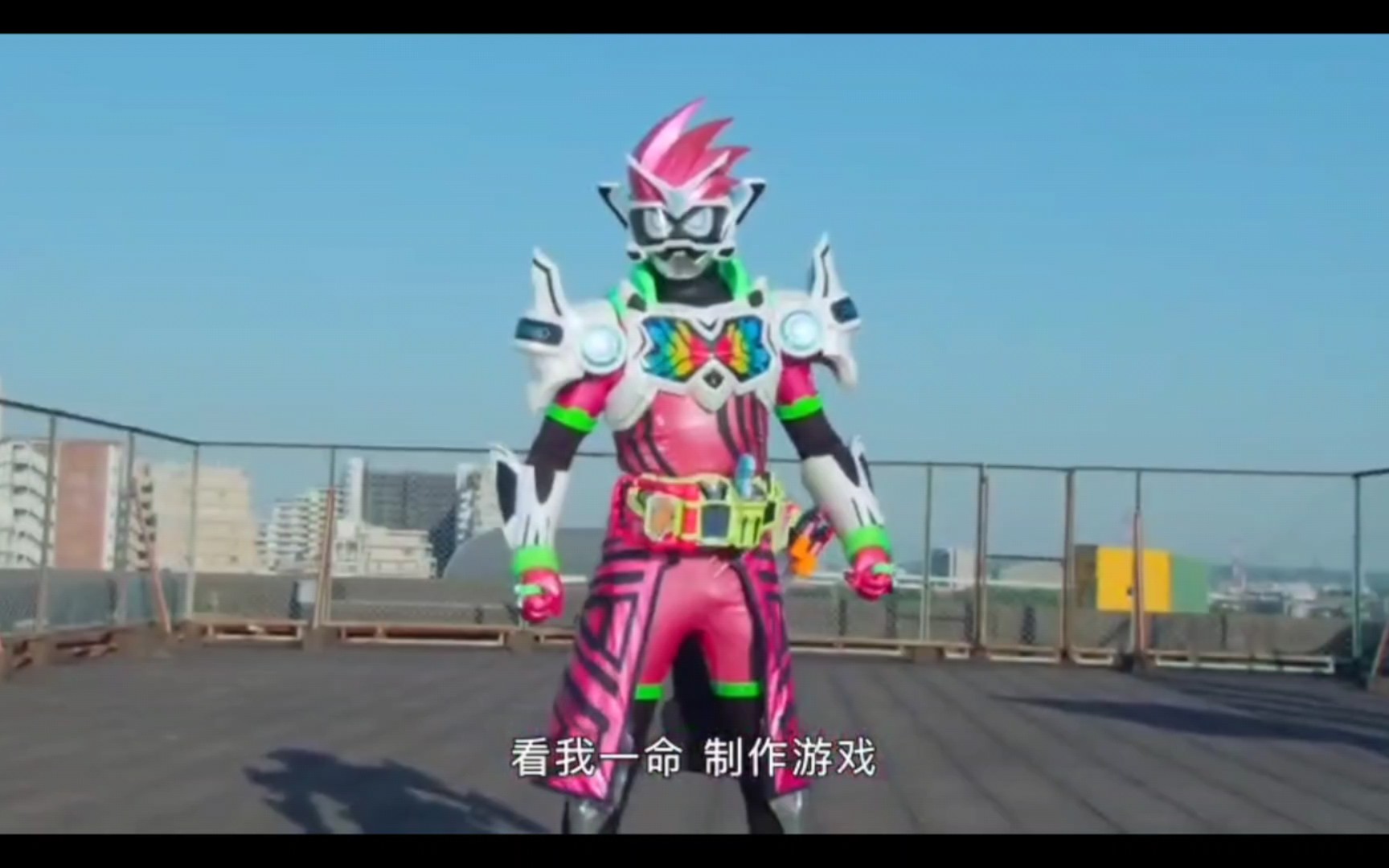 假面骑士exaid:超强的未来玩家登场,神秘的日本忍者被打败了_哔哩哔哩