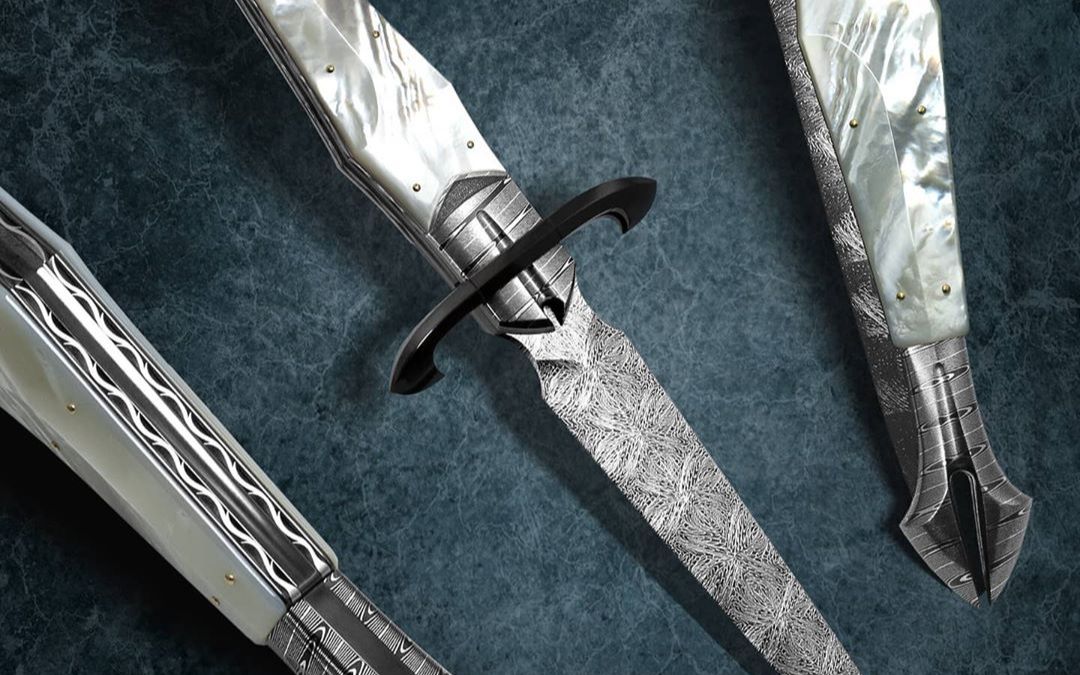 阿根廷刀匠 javier vogt 艺术折刀