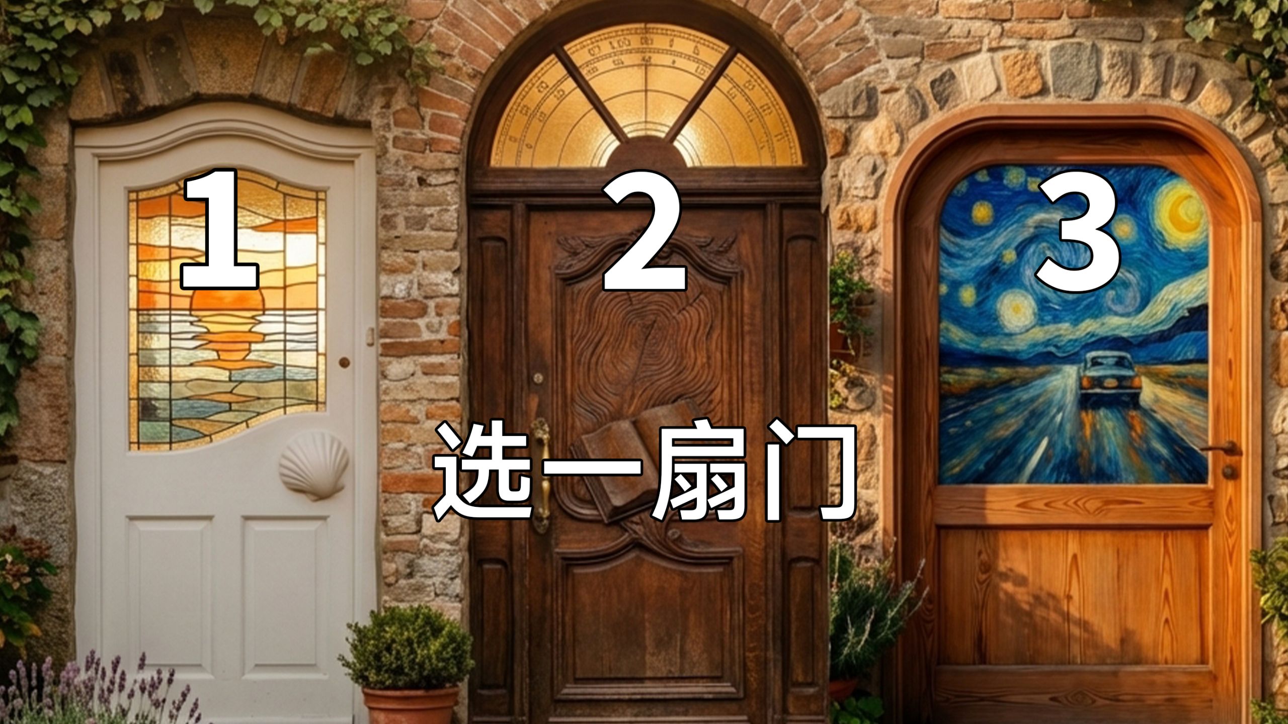 选一扇门，开启你的治愈之旅