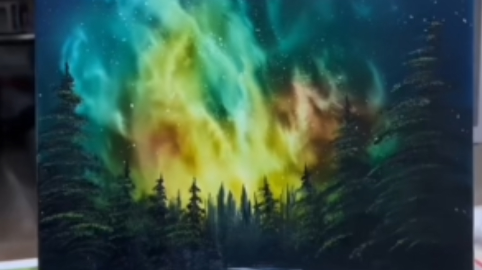 【治愈/浪漫】画家笔下的唯美极光