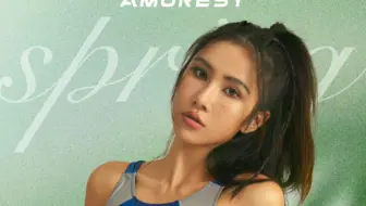 AMORESY 2023新款拼色竞技泳衣展示