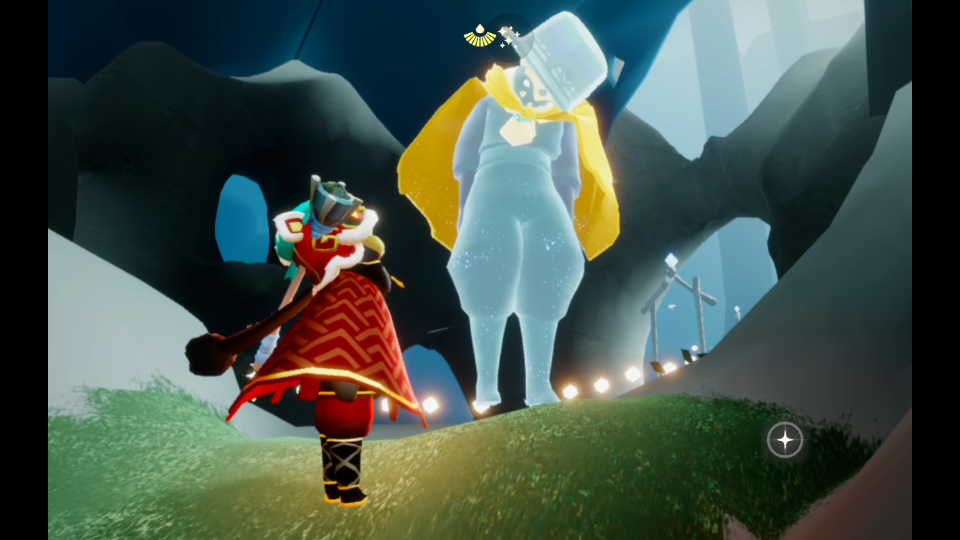 【光遇】和重组季先祖贴贴合影