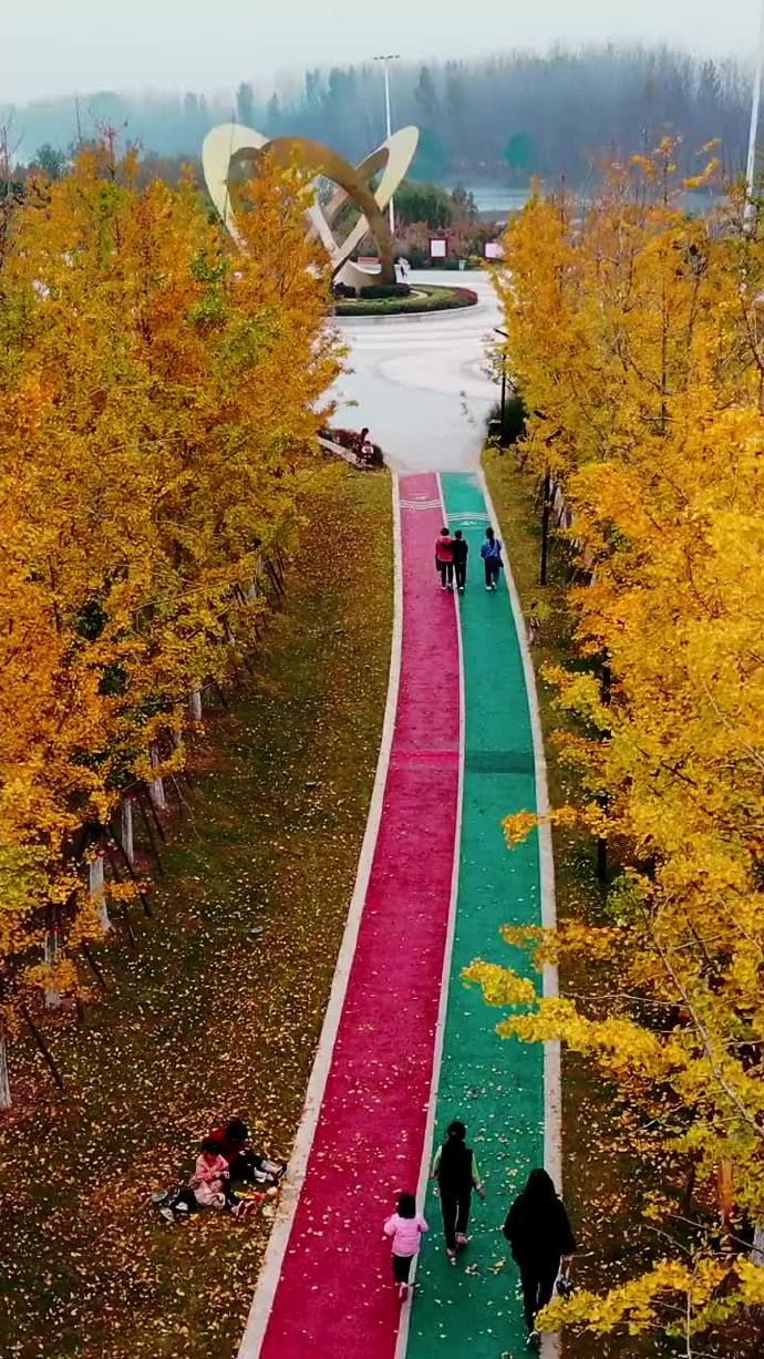 刚拍襄城北汝河公园