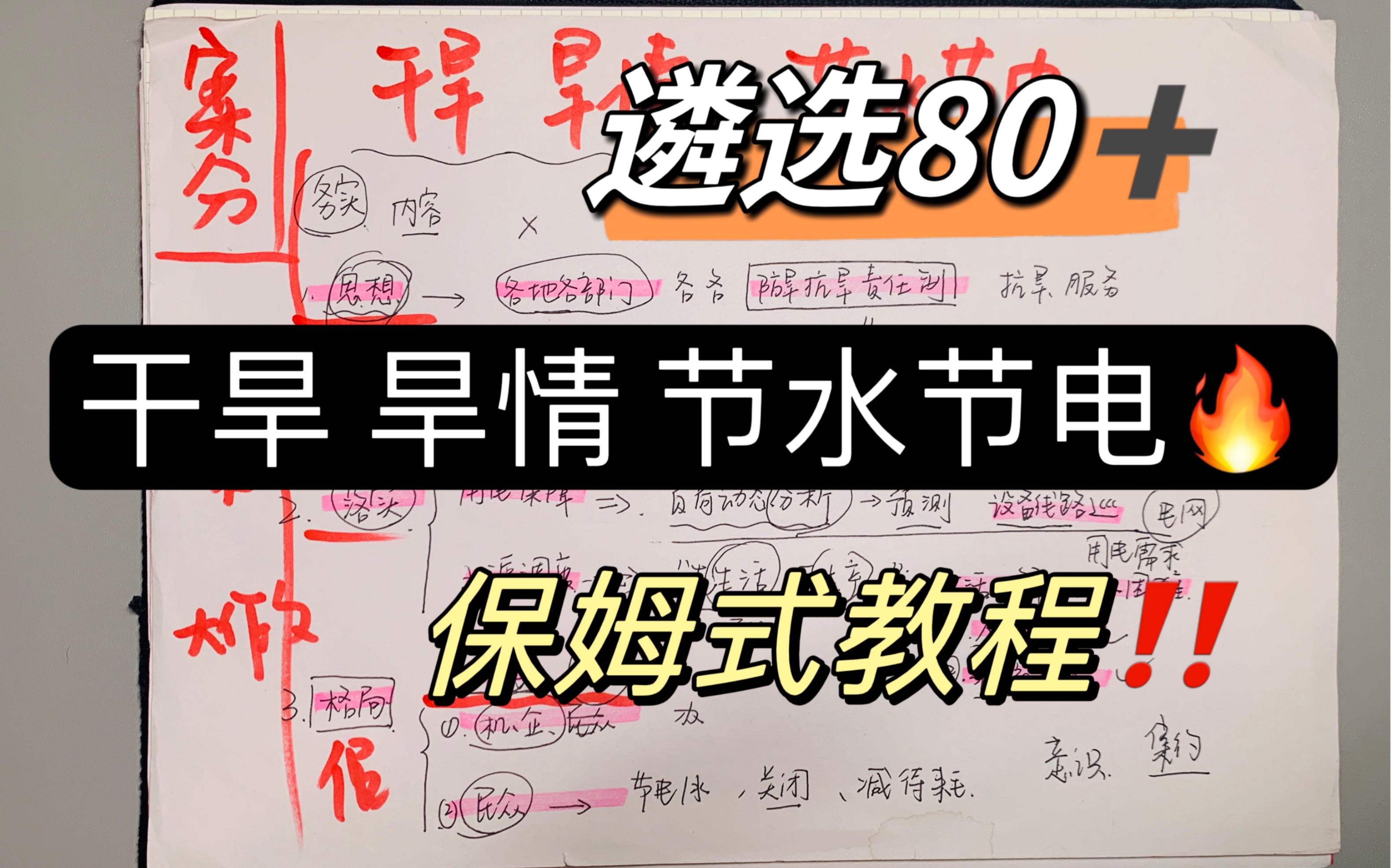 [图]09.19遴选申论｜案例分析、大作文、倡议书都能用，知识要举一反三！！