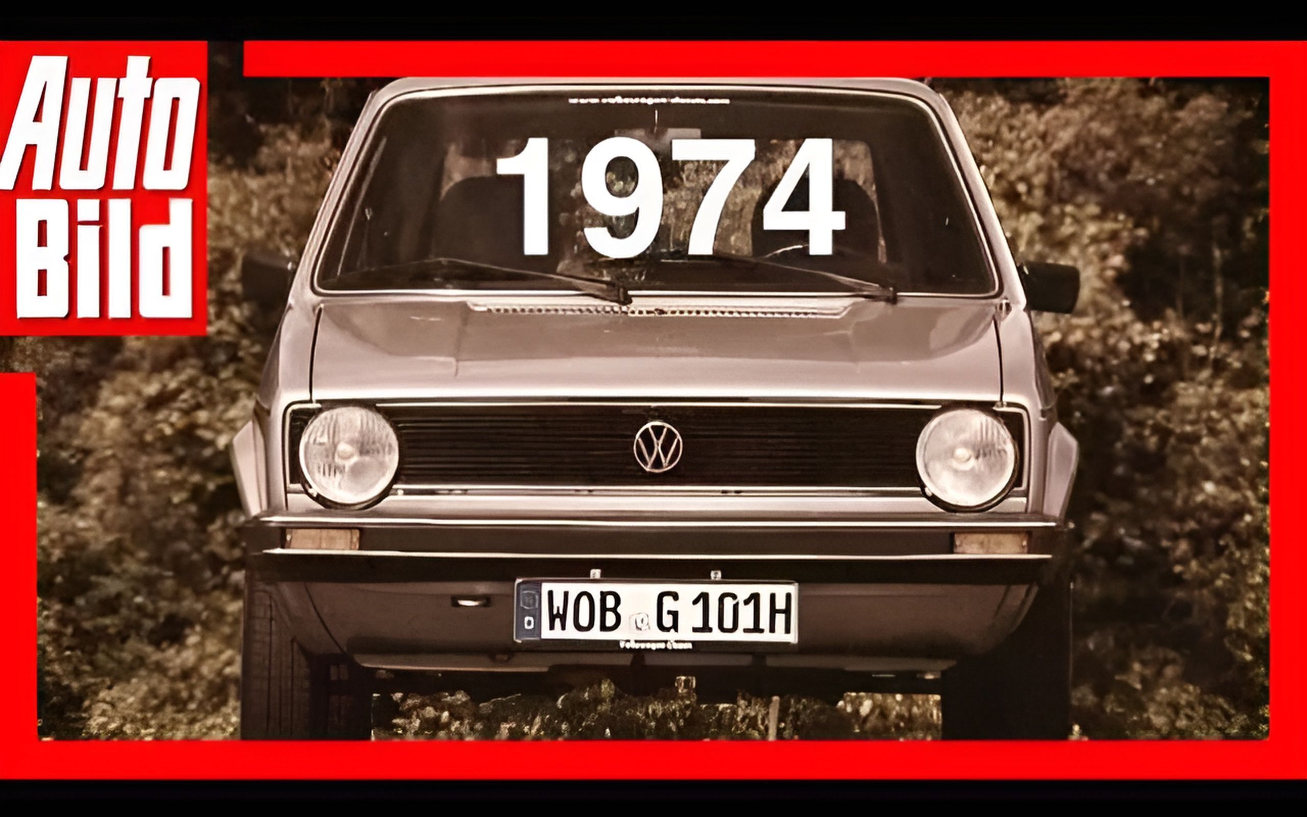 中德字幕汽车历史回顾大众高尔夫vwgolf第一代1974autobild