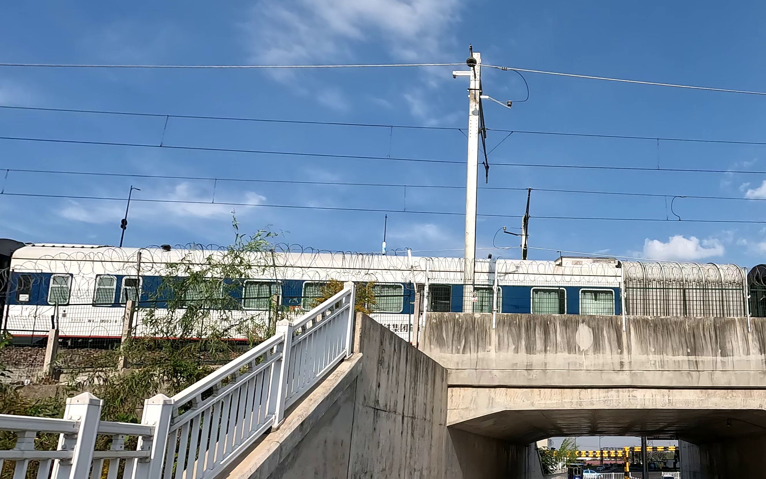 (原色)国铁集团隧道状态检查车 国铁集团安全综合检查车 hxd1d牵引