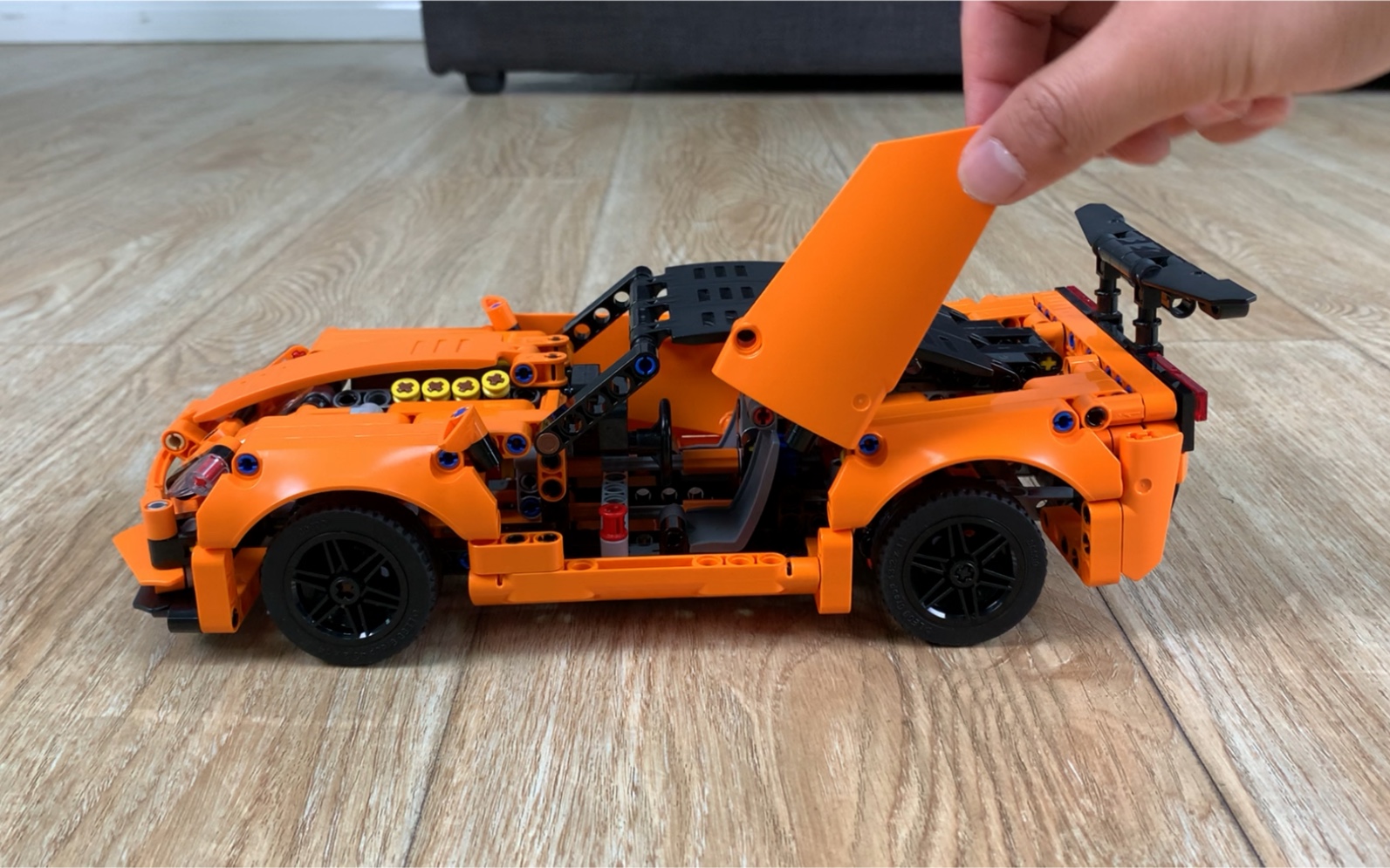 乐高47093雪佛兰科尔维特zr1套内改装双门可开