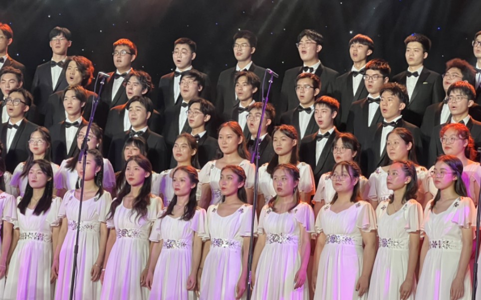 湖南大学合唱团毕业晚会——混声合唱《送别》