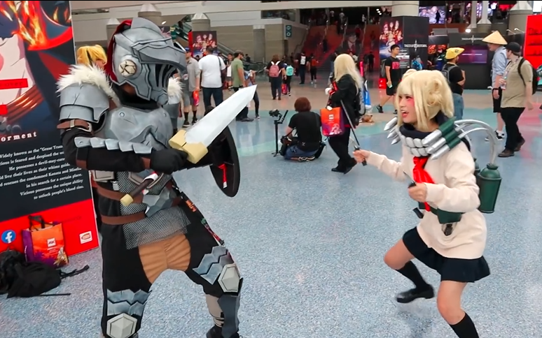 [图]【D Piddy】渡我被身子大闹漫展Himiko Toga Stabs Anime Expo 2019 - With Lucky Lai