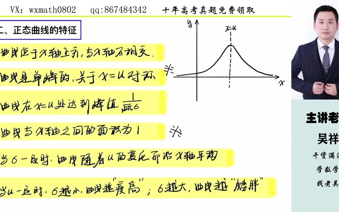 正态分布哔哩哔哩bilibili