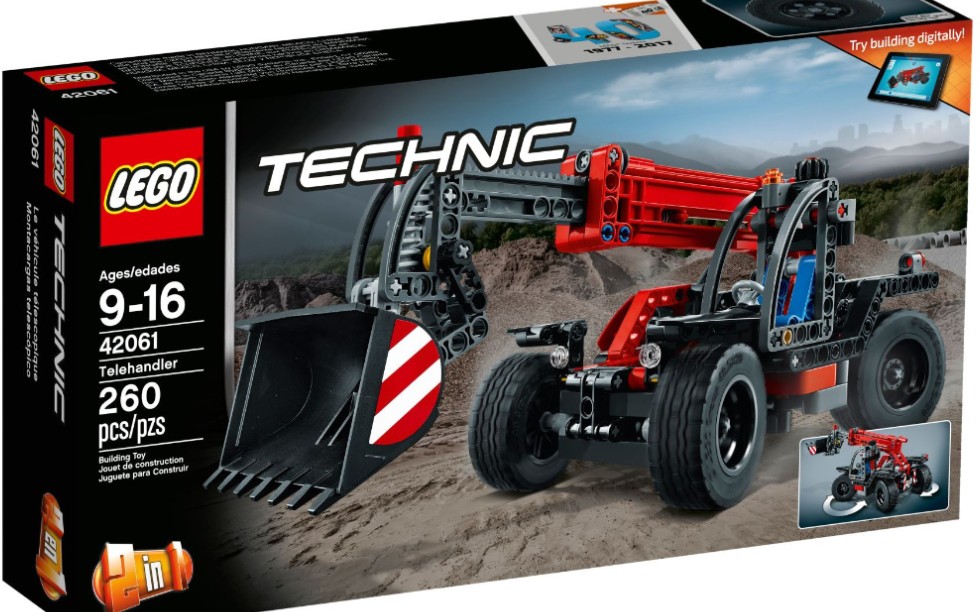 乐高 机械组 42061 伸缩臂工程车 速组评测
