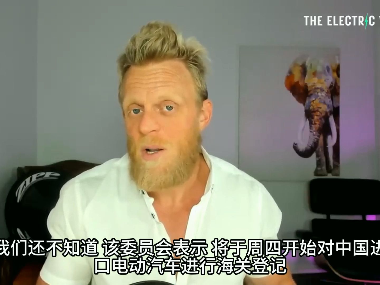 油管博主The Electric Viking: 欧洲正向中国比亚迪 、名爵支付毫无意义的费用!哔哩哔哩bilibili